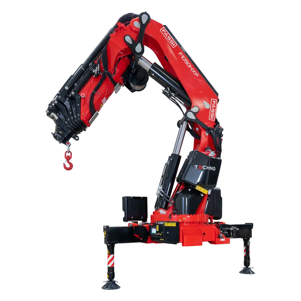 Autogru Fassi F1050R.2.9 HXP TECHNO con stabilizzatori